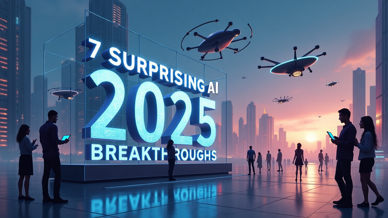 7 Surprising AI Breakthroughs in 2025.,